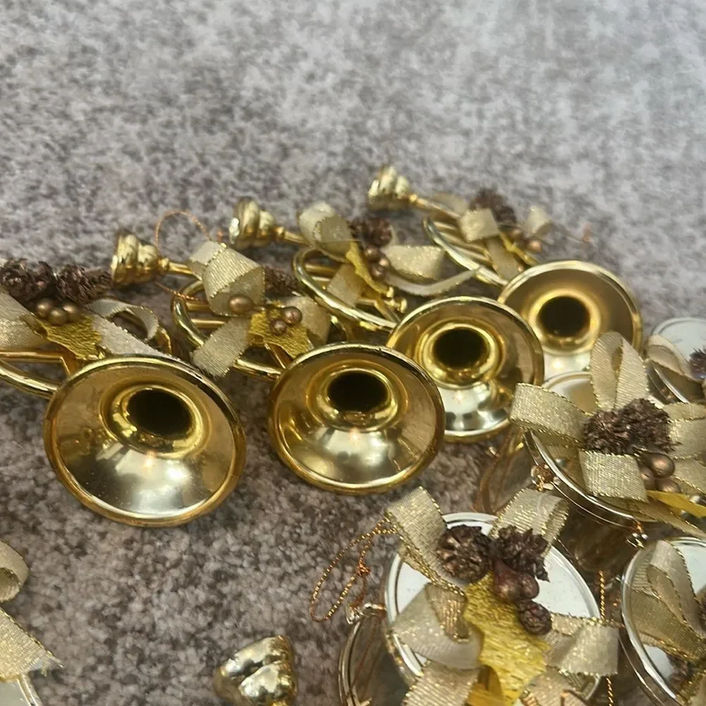 Vintage Christmas Decor Music Themed 21Pc Ornament Bundle